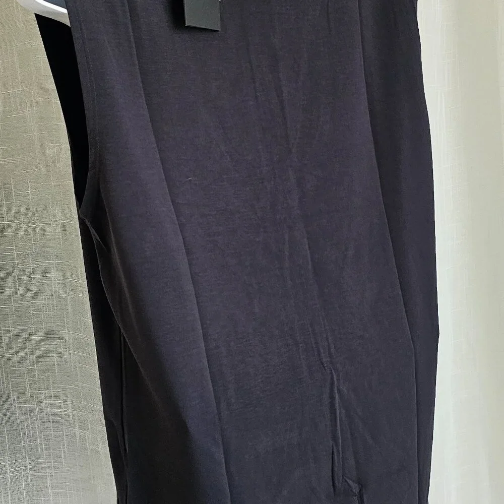 HAUS Men's Core Sleeveless Athletic Tank Black Size L NWT - Picture 3 of 3